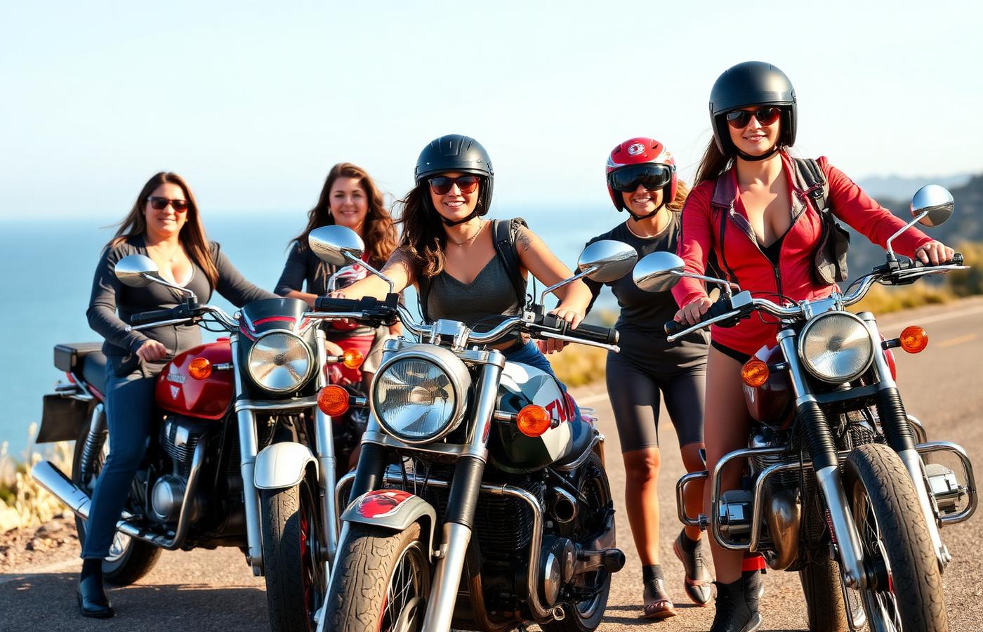 Community of women riders